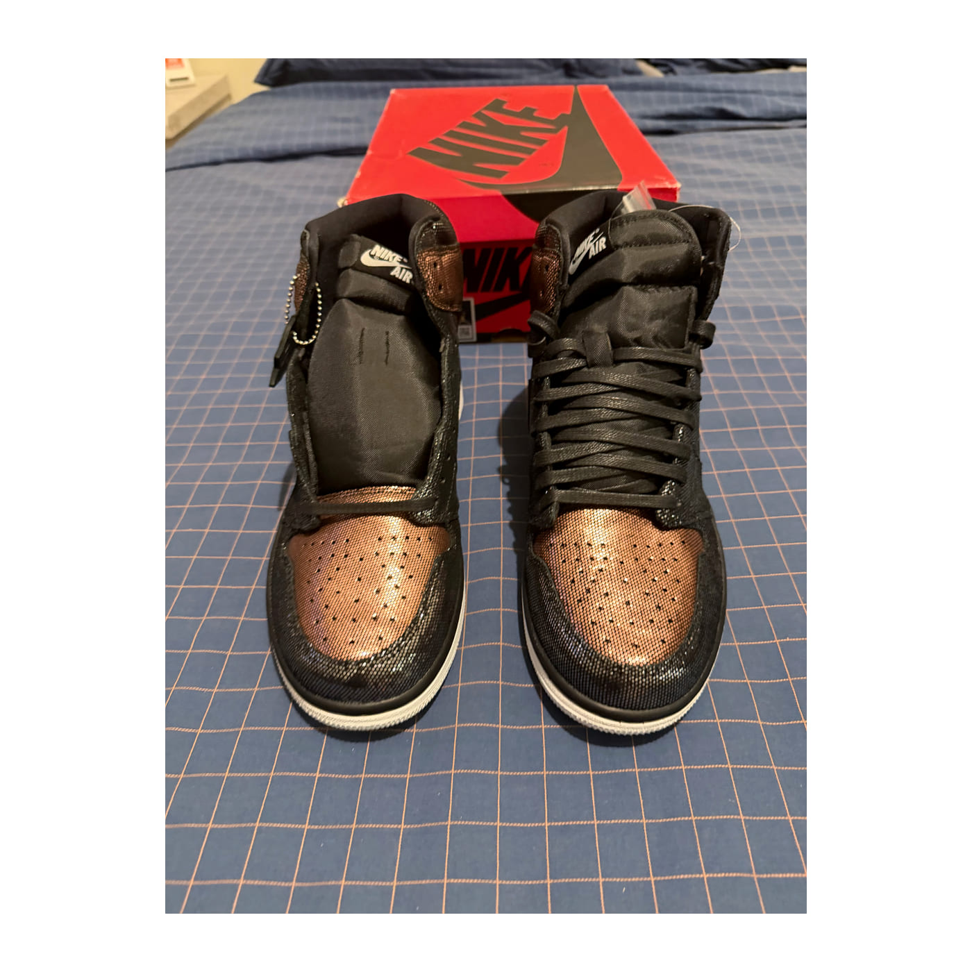 Jordan 1 High W Fearless Metallic Rose Gold